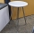 Herman Miller Swoop Side Work Table with White Top