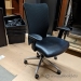 Kimball Itsa Mesh Fabric High Back Office Chair w/ Leather Seat