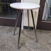 Herman Miller Swoop Side Work Table with White Top