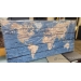 Map of the World Wall Art Canvas 60" x 30"