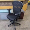 Black Mesh High Back Office Task Chair w/ Adjustable Lumbar