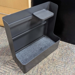 Black Herman Miller Ubi Mobile Bag Catch Desk Accessory
