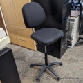 Black Drafting Stool Chair w/o Arms