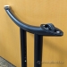 Teknion Black Height Adjustable Table Desk Leg w/ Rear Wheel