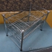 Chrome 2-Tier Sliding Basket Storage Organizer Drawer