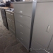 Hon Grey 5 Drawer Lateral File Cabinet, Locking