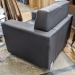 Artopex Perceval Leather Lounge Sofa Armchair w/ Metal Legs