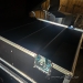 Black and Silver Rolling Equipment Travel Road Case