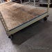 Rolling Steel Top Shipping Table Work Bench SS inc 96x36