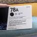 HP 78A (CE278A) OEM Black Laser Toner Cartridge NIB