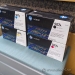 Set of 4 CMYK HP 507A OEM Laser Toner Cartridges NIB