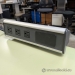 Silver & Black Desktop Mounted Clamp-On 3 Port Power Unit