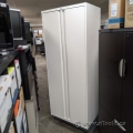 Teknion 30" 2 Door Storage Cabinet w/ Adjustable Shelves