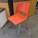 Stanflex Orange Plastic Steel Stacking Guest Chair
