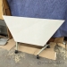 Grey Coalesse Akira Nesting Rolling Trapezoid Training Table