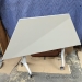 KI Pirouette Grey Trapezoid Work Nesting Training Table