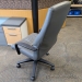 Grey Krug Modena Leather High Back Task Meeting Conference Chair