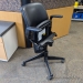 Steelcase Coalesse Kart Black Leather Nesting Guest Chair