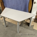 Grey Trapezoid Training Work Nesting Table
