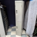 Bank of 2 Doors, Beige Double Tier Storage Locker