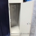 Bank of 2 Doors, Beige Double Tier Storage Locker