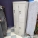 Bank of 4 Doors, Beige Double Tier Storage Locker