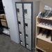 Grey Bank of 8 Doors, Four Tier Storage Locker