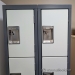 Grey Bank of 8 Doors, Four Tier Storage Locker