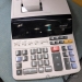 Sharpe EL-2615P III 12 digit Printing Calculator Adding Machine
