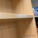 Tall Sugar Maple Wood Bookshelf Bookcase w/ Adjustable Shelves