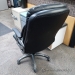 Black Leather Executive Boardroom Conference Task Chair