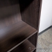 Espresso Bookshelf Bookcase w/ Adjustable Shelves 36x14x73
