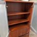 Autumn Maple 2 Door, 2 Drawer File & Storage Cabinet w/ Glass