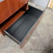 Autumn Maple 2 Door, 2 Drawer File & Storage Cabinet w/ Glass