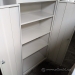 Beige Metal 2 Door Storage Cabinet