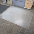 Rectangular Chair Floor Mat for Plush High Pile Carpet