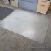 Rectangular Chair Floor Mat for Plush High Pile Carpet