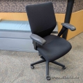 Keilhauer Tom Black Mid Back Fabric Office Task Chair