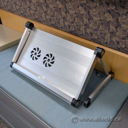 PWR+ Adjustable Laptop Riser Table Stand with Fan