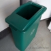 Rubbermaid Green Recycling Container Bin w/ Lid