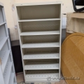 Hon Beige Metal Bookshelf Bookcase