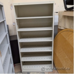 Hon Beige Metal Bookshelf Bookcase