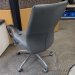 Krug Dorso T-Line Grey Leather Mid Back Office Task Chair