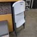 Lifetime White & Grey Commercial Folding Chair