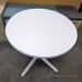 Knoll White 30" Round Office Meeting Table