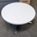 30" White Herman Miller Everywhere Coffee Table w/ Metal Base