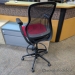 Knoll Red ReGeneration Adjustable Drafting Stool Office Chair