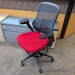 Knoll Red ReGeneration Adjustable Drafting Stool Office Chair