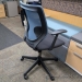 Keilhauer Simple Light Blue Mesh Back Meeting Task Chair w/ Arms