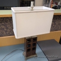 Traditional Table Desk Lamp w/ Fabric Shade